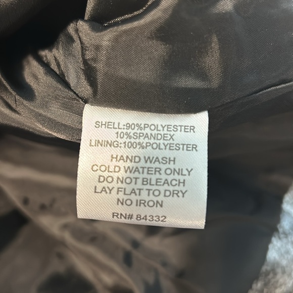 Rebecca Elliot Silver Metallic Bomber Jacket - Picture 7 of 7